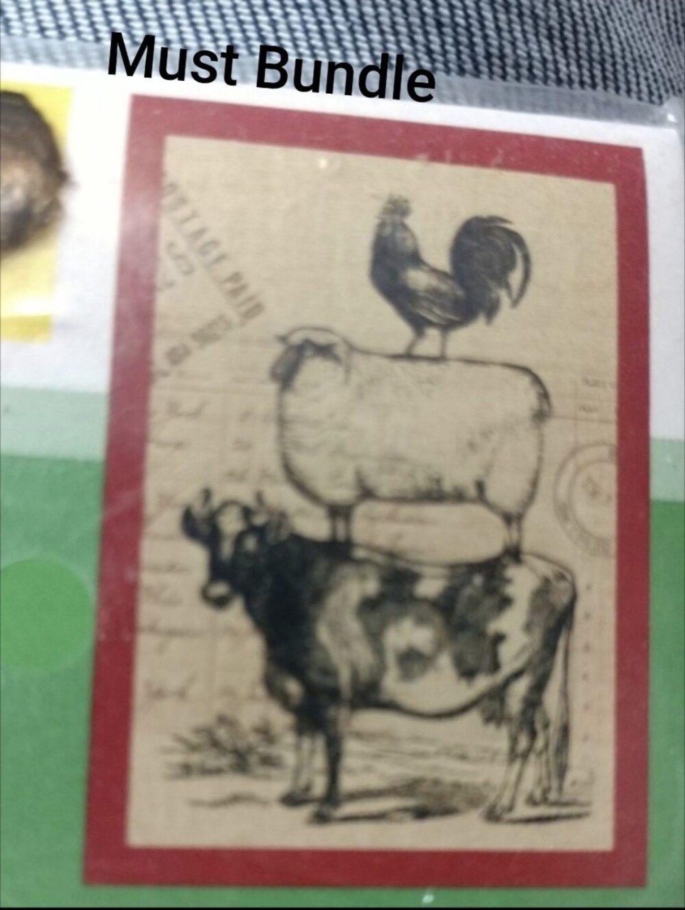 🆕 📌SALE $3 Garden Flag 12"x 18" Farm Animals NWT Final Price MUST BUNDLE